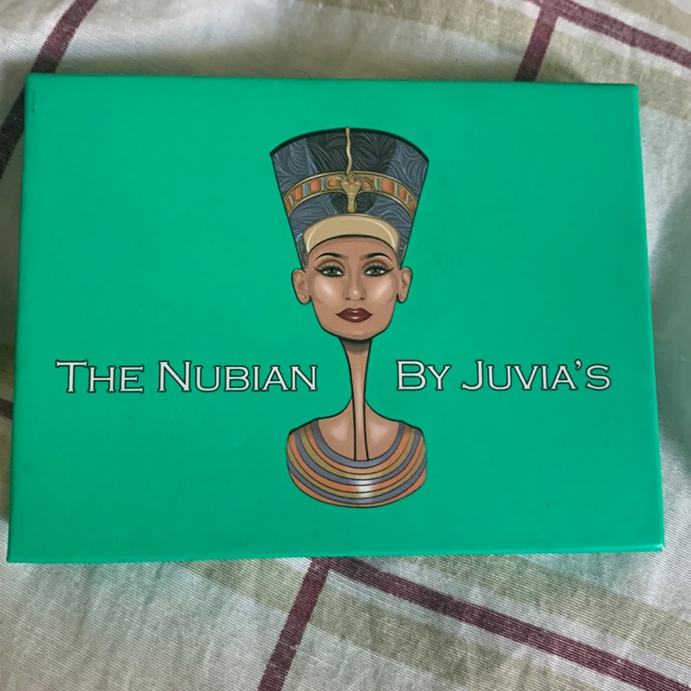 eyeshadow palette, the nubian by juvia’s